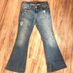 Seven Jeans Sexy Flair Distressed